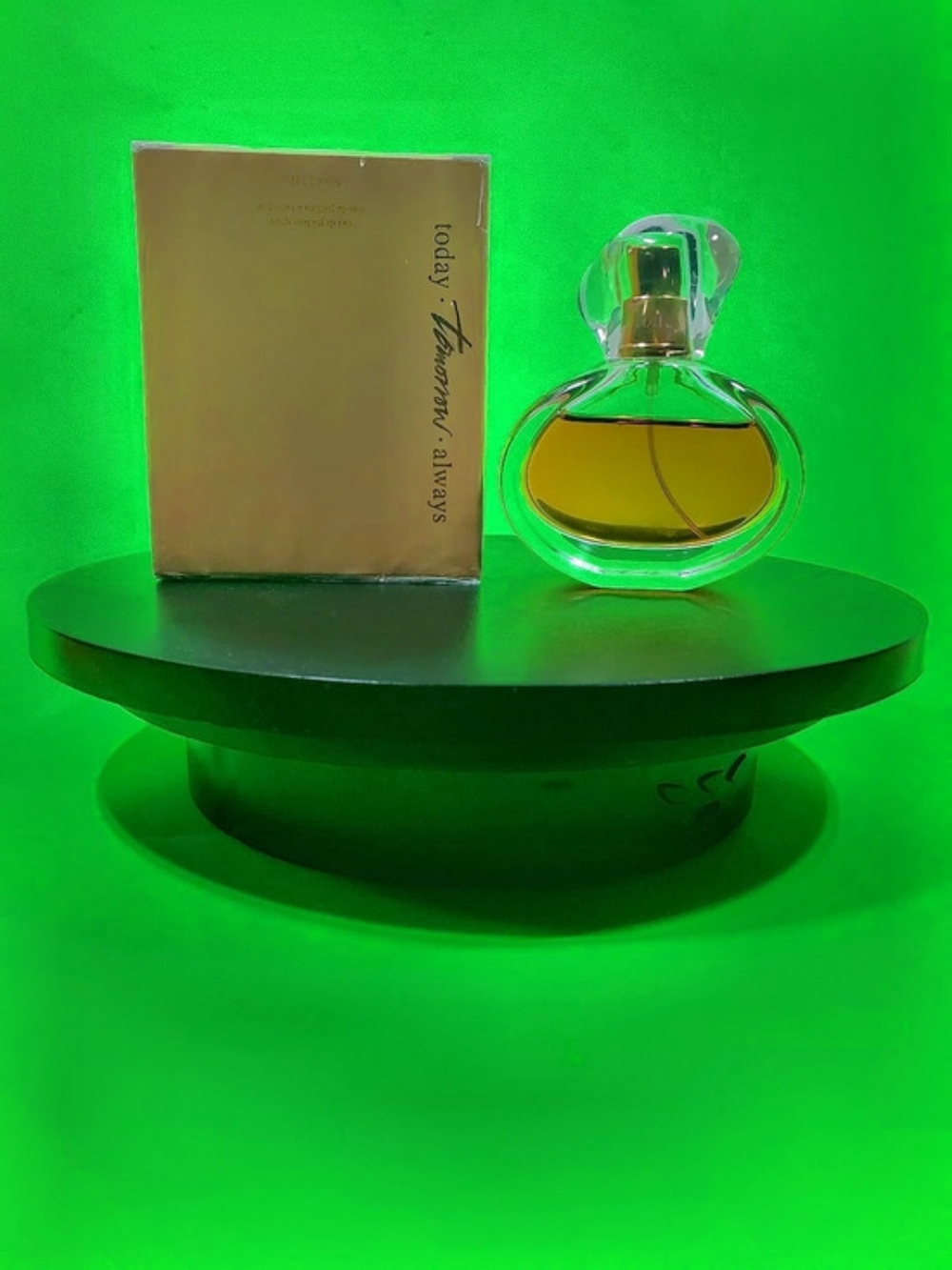 Today. Tomorrow. Always. Perfume NWT in Brown & Gold